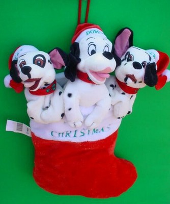 disney plush head christmas stockings